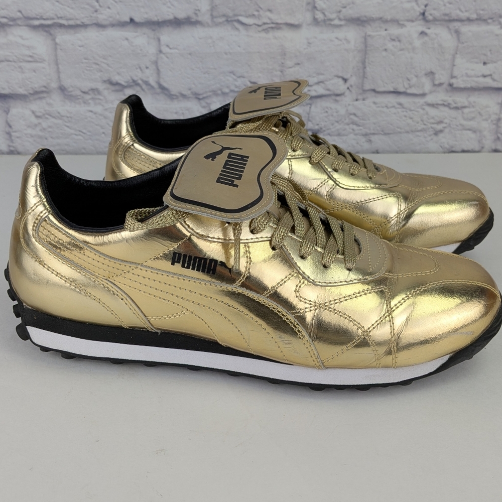 Puma King Avanti Gold Athletic Shoes Men's Size 10
